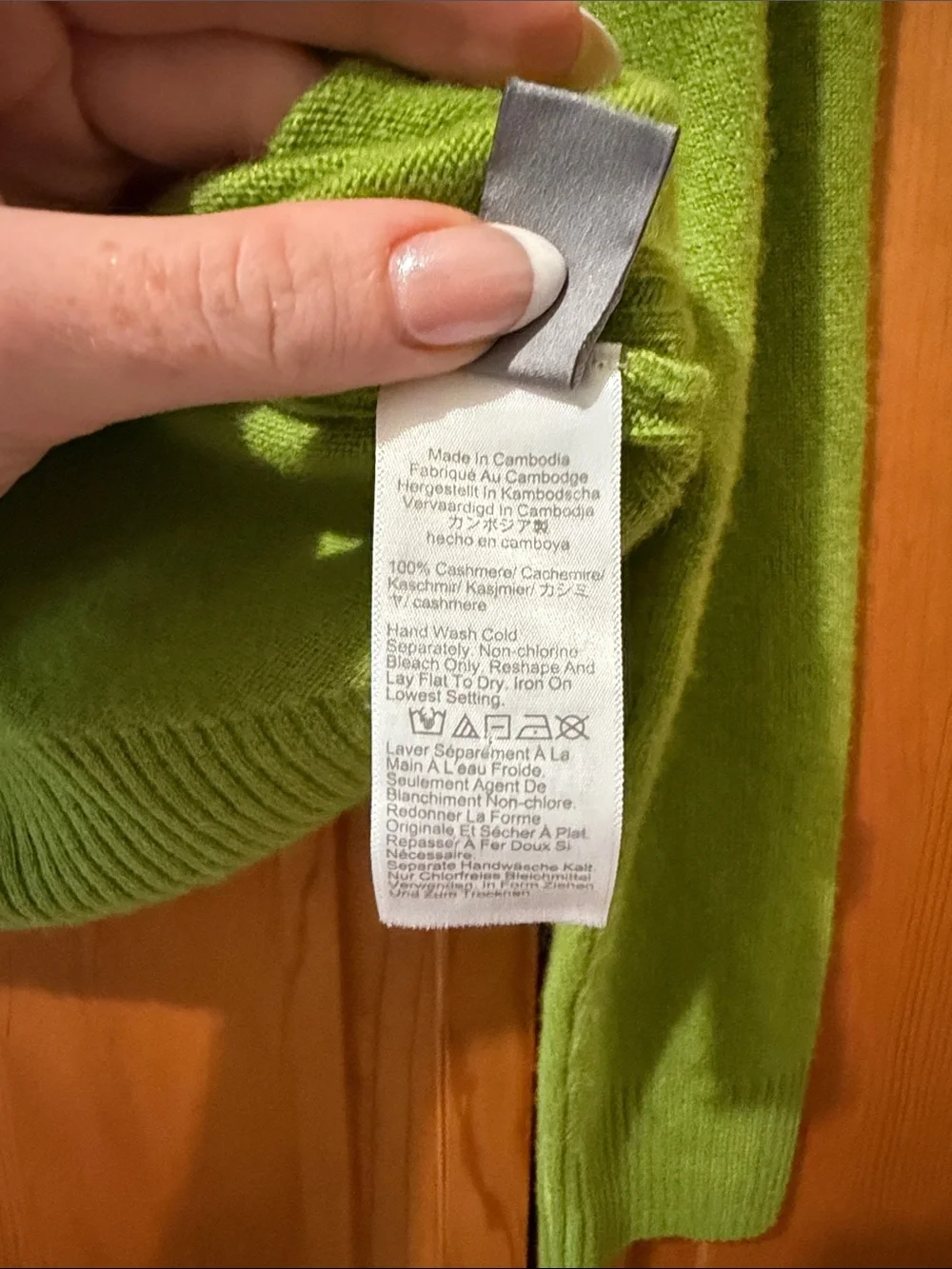 J. Crew Perfectly Cashmere Cardigan Green